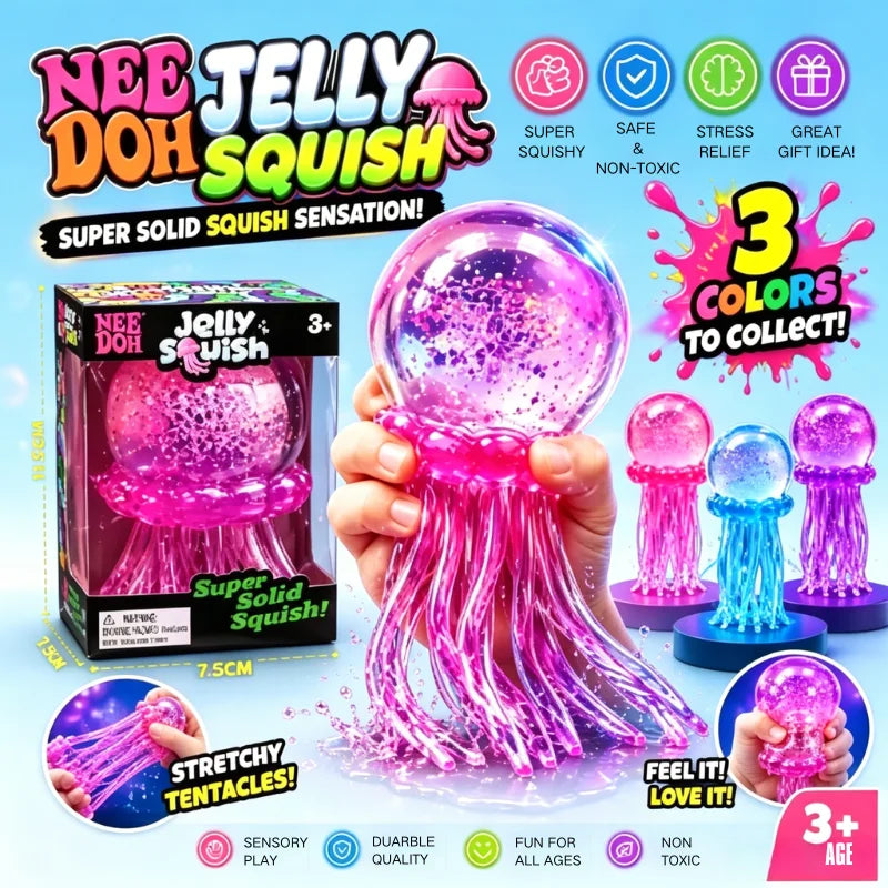 The Glitter Jellyfish Squishy